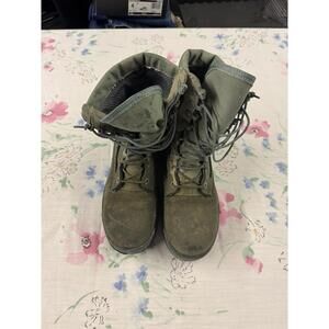 Wellco 6.0 WF Air Force TW Military Combat Boots Sage Green Vibram "Safe To Fly"